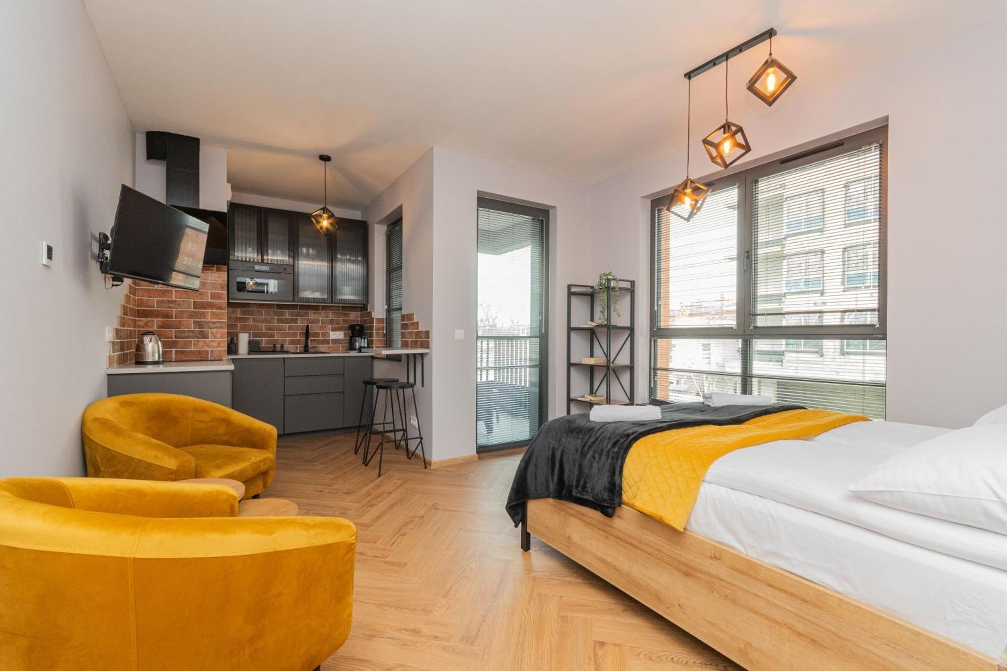 Grand Apartments - Doki Living & Foodhall Gdansk Luaran gambar